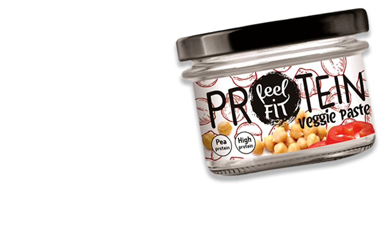 Pea protein makes<br />
you feel full for longer!