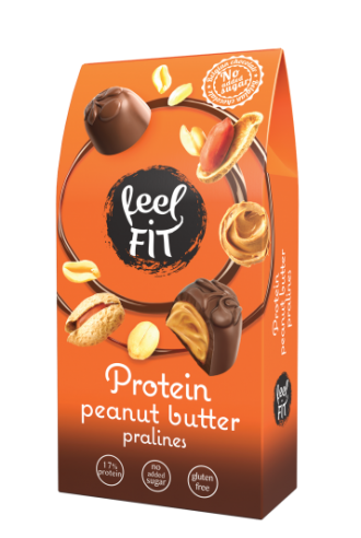 Protein peanut butter pralines