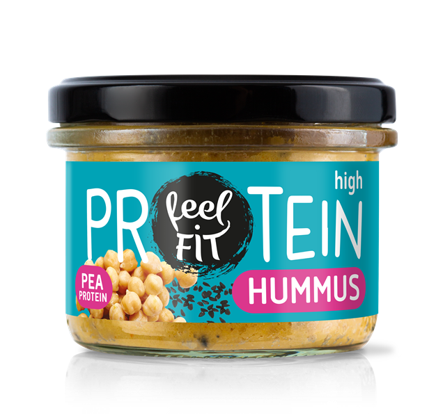 Protein Hummus
with nigella seeds