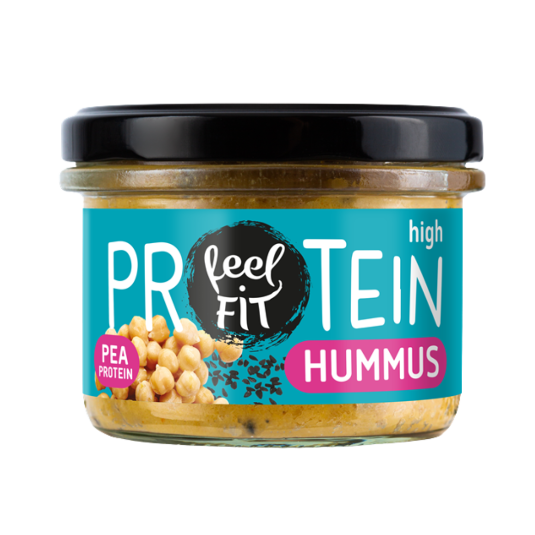 Protein Hummus
with nigella seeds