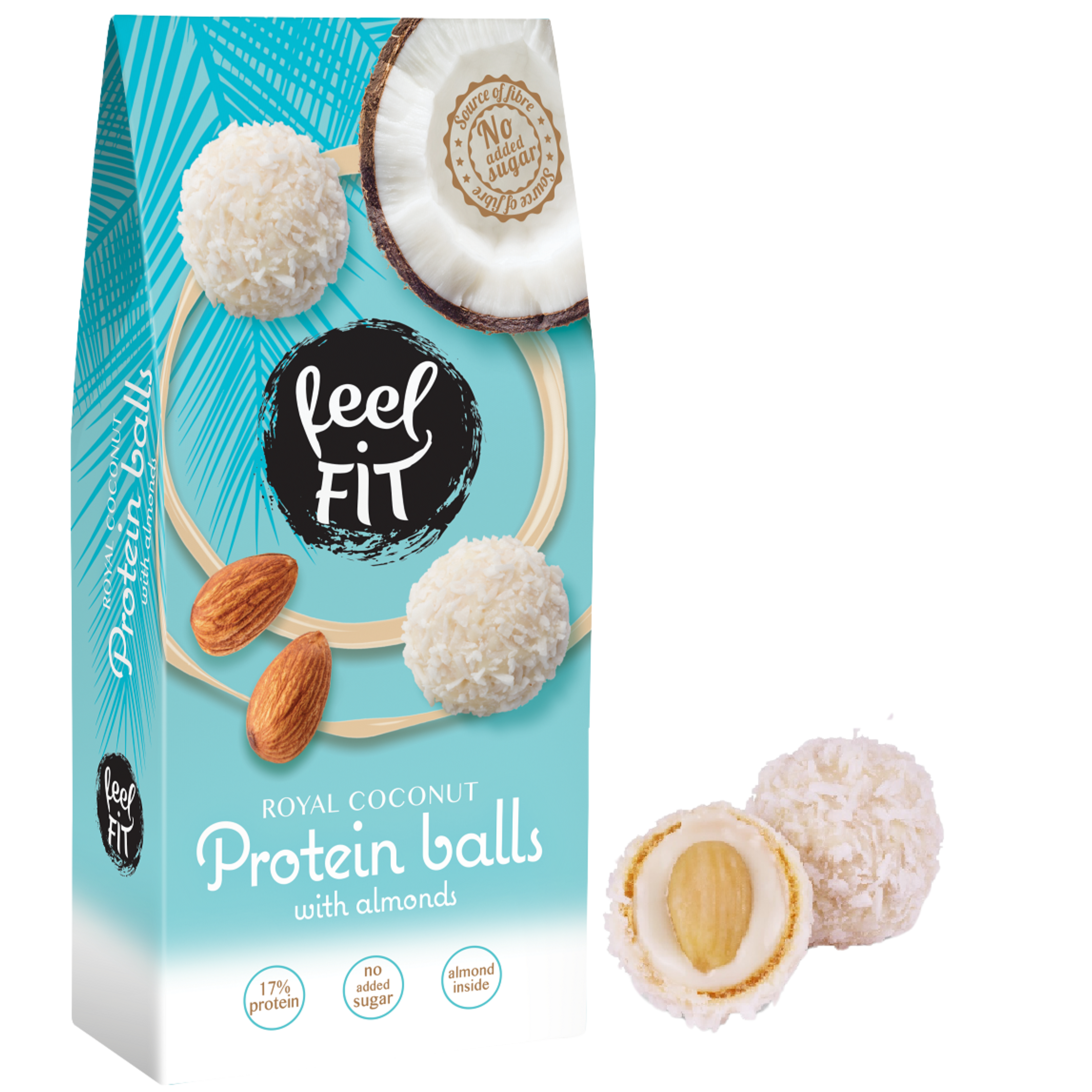 PROTEIN BALLS WITH ALMONDS