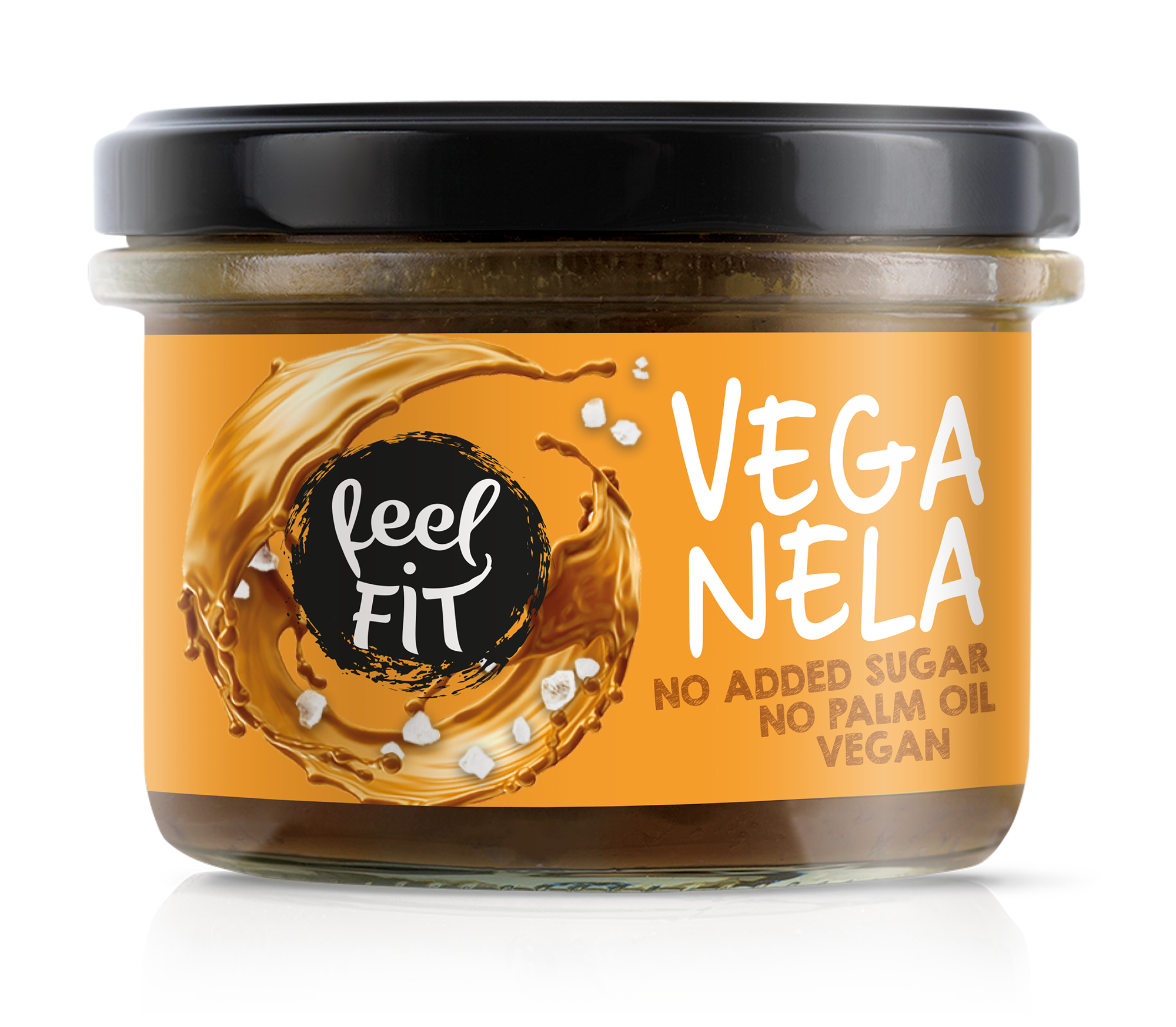 Vegan salty caramel cream with no added sugar