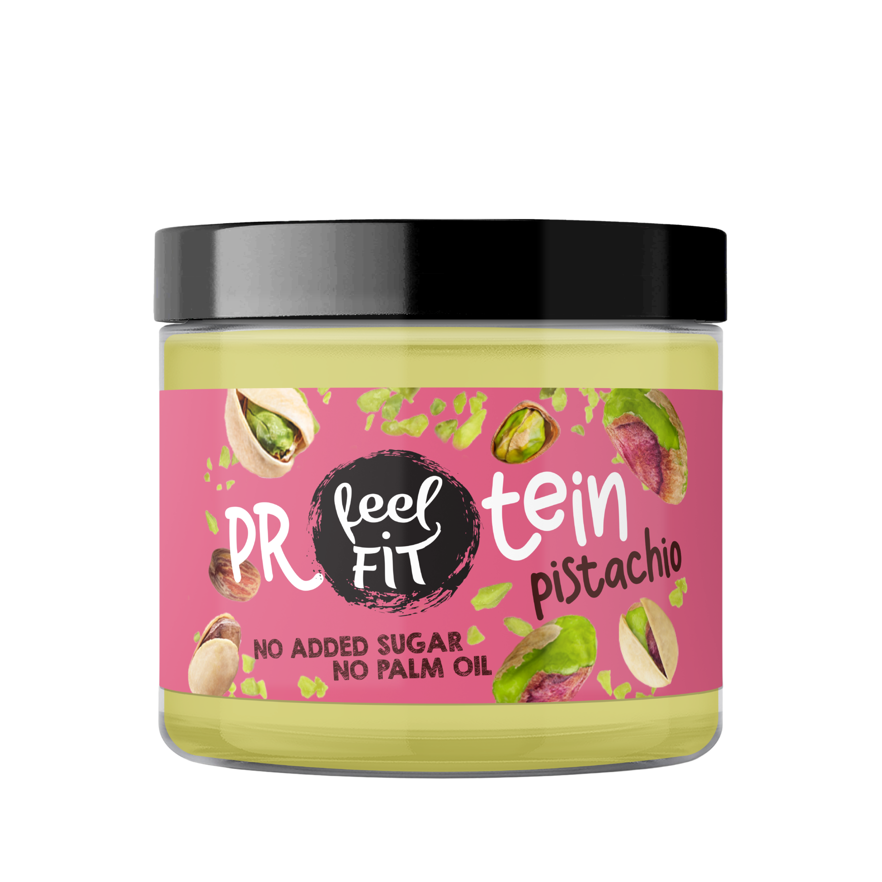 Proteinowy krem pistacjowy